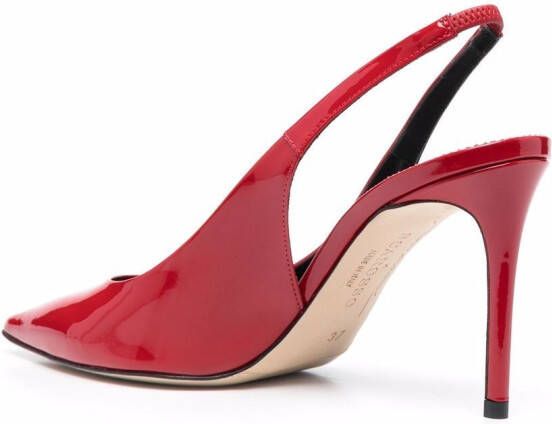 Scarosso Sutton pumps Rood