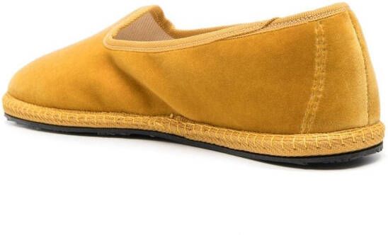 Scarosso Valentina slip-on slippers Geel