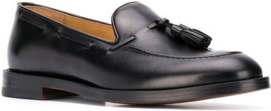 Scarosso William loafers met kwastje Zwart