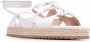 Scarosso x Paula Cademartori Breeze leren sandalen Wit - Thumbnail 2