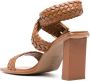 Schutz Leren sandalen 95 mm Bruin - Thumbnail 3
