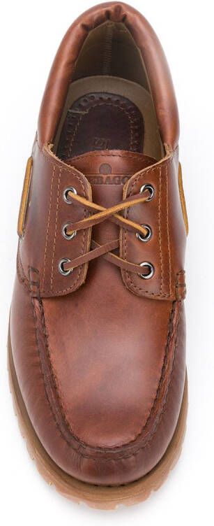 Sebago Acadia loafers met veters Bruin