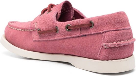 Sebago Loafers in bootstijl Roze