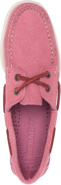 Sebago Loafers in bootstijl Roze