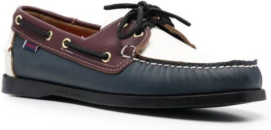 Sebago Bootschoenen met colourblocking Blauw