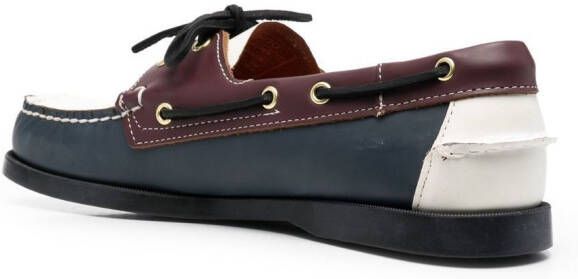 Sebago Bootschoenen met colourblocking Blauw