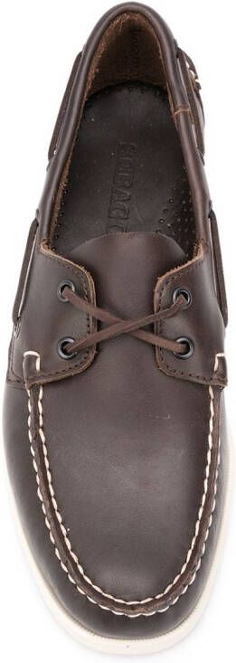 Sebago Bootschoenen met veters Bruin