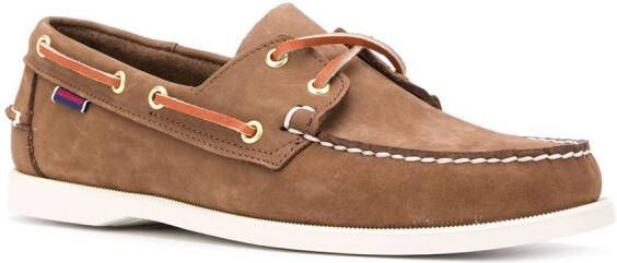 Sebago Dockside Portland bootschoenen Bruin