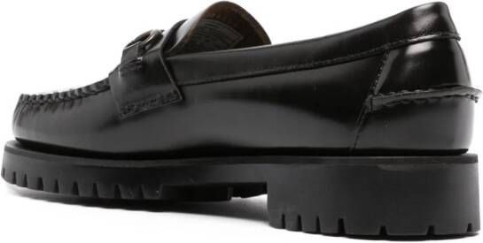 Sebago Joe loafers met decoratieve plakkaat Zwart