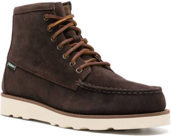 Sebago Suède enkellaarzen Bruin