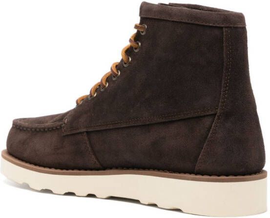 Sebago Suède enkellaarzen Bruin