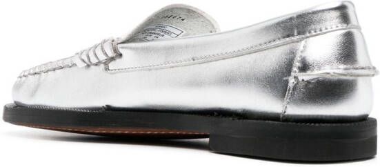 Sebago Metallic loafers Zilver