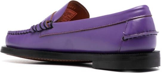 Sebago Loafers met ronde neus Paars