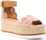 See by Chloé Glyn espadrilles met sleehak Beige - Thumbnail 2