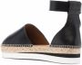 See by Chloé Glyn leren espadrilles Zwart - Thumbnail 3