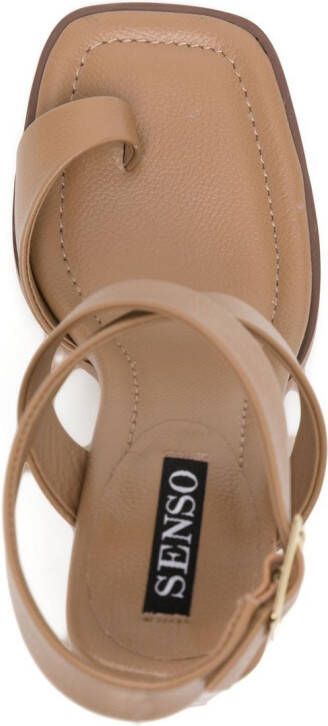 Senso Chrissy leren sandalen Bruin