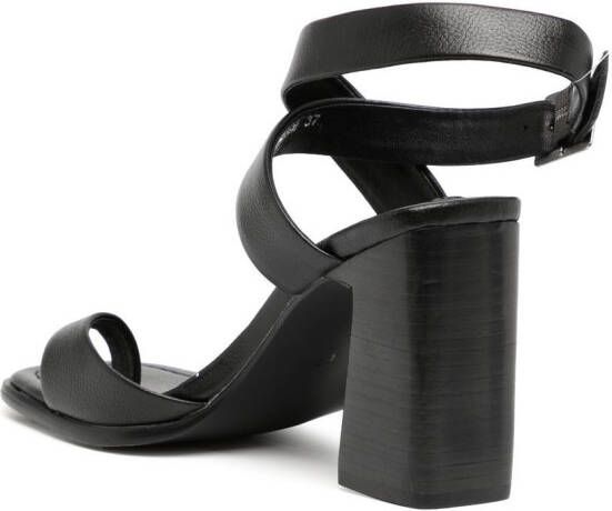 Senso Chrissy leren sandalen Zwart