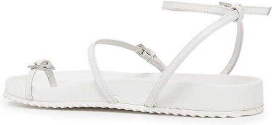 Senso Domino sandalen met gesp Wit