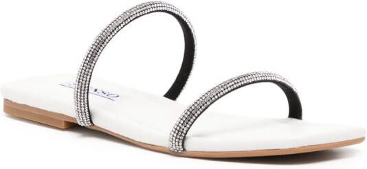 Senso Holly sandalen met open neus Zilver