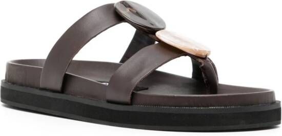 Senso Nyx leren sandalen Bruin