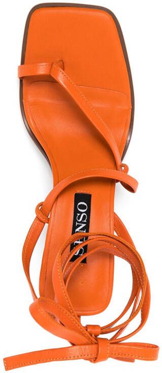 Senso Pica sandalen met bandjes Oranje