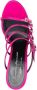 Sergio Rossi Evangelie sandalen met plateauzool Roze - Thumbnail 4