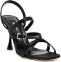 Sergio Rossi Prince sandalen met bandjes Zwart - Thumbnail 2