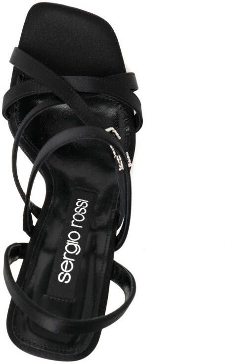 Sergio Rossi Prince sandalen met bandjes Zwart