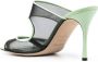 Sergio Rossi Pumps met mesh detail Zwart - Thumbnail 3