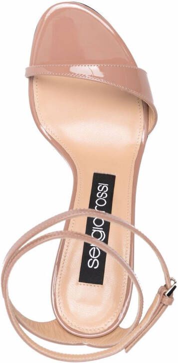 Sergio Rossi Sandalen met open neus Beige