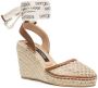 Sergio Rossi Sandalen met sleehak Beige - Thumbnail 2