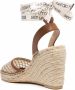 Sergio Rossi Sandalen met sleehak Beige - Thumbnail 3