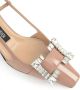 Sergio Rossi SR Twenty pumps verfraaid met kristallen Beige - Thumbnail 5