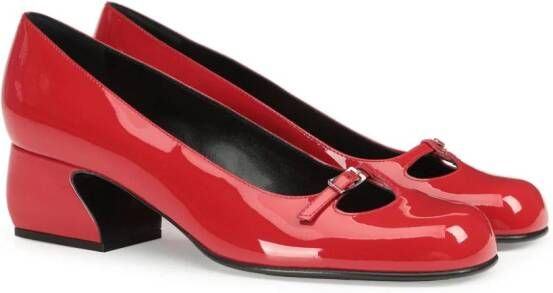 Sergio Rossi Sr1 leren pumps Rood