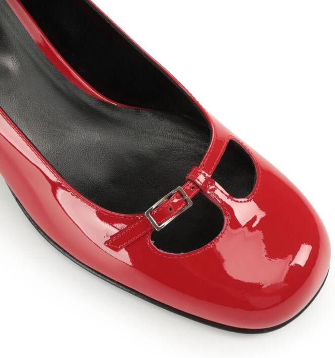 Sergio Rossi Sr1 leren pumps Rood