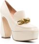 Si Rossi Pumps met schakelketting Beige - Thumbnail 2