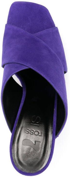 Si Rossi Slip-on sandalen Paars