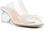 Simone Rocha Sandalen met kralen 70 mm Wit - Thumbnail 2