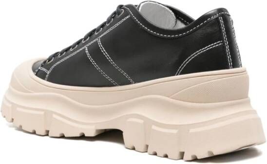 Sofie D'hoore Chunky leren sneakers Zwart