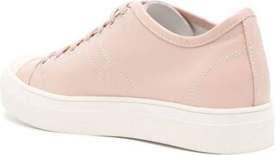 Sofie D'hoore Folk low-tip leren sneakers Roze