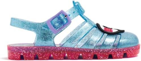 Sophia Webster Mini B.B. Boss Lady jelly slippers Blauw