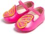 Sophia Webster Mini Bibi ballerina's met vlinderpatch Roze - Thumbnail 4