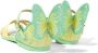 Sophia Webster Mini Leren sandalen met patroon Groen - Thumbnail 2