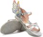 Sophia Webster Mini Evangeline leren sandalen Zilver - Thumbnail 4