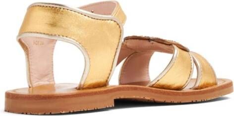 Sophia Webster Mini Sandalen van imitatieleer Goud