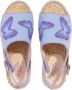 Sophia Webster Mini Slingback espadrilles met vlinder applicatie Paars - Thumbnail 3