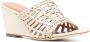 STAUD Blair sandalen met sleehak Beige - Thumbnail 2