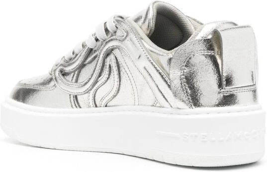 Stella McCartney Cupsole low-top sneakers Zilver