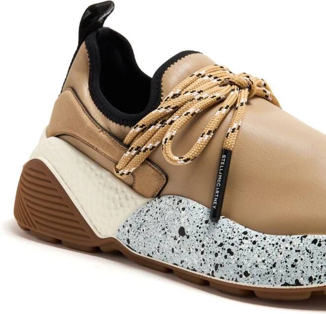 Stella McCartney Eclypse sneakers van imitatieleer Beige