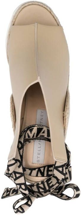 Stella McCartney Espadrille sandalen Beige